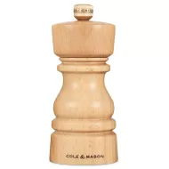 Cole & Mason London Natural Beech Wood Salt Mill 13cm - pack size 1