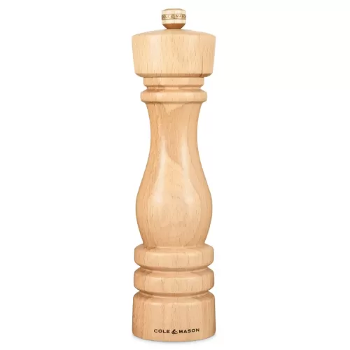 Cole & Mason London Natural Beech Wood Pepper Mill 22cm - pack size 1