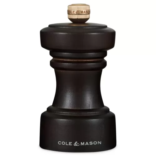 Cole & Mason Hoxton Chocolate Wood Salt Mill 10.4cm - pack size 1