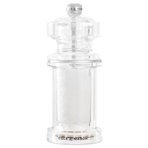 Cole & Mason 605 Acrylic Salt Mill 14.4cm - pack size 1