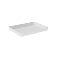 Dalebrook Kata White Melamine Shallow Crock 1.95 Litre - pack size 1