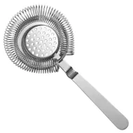 Urban Bar Calabrese Stainless Steel Hawthorne Cocktail Strainer 20.5cm - pack size 1