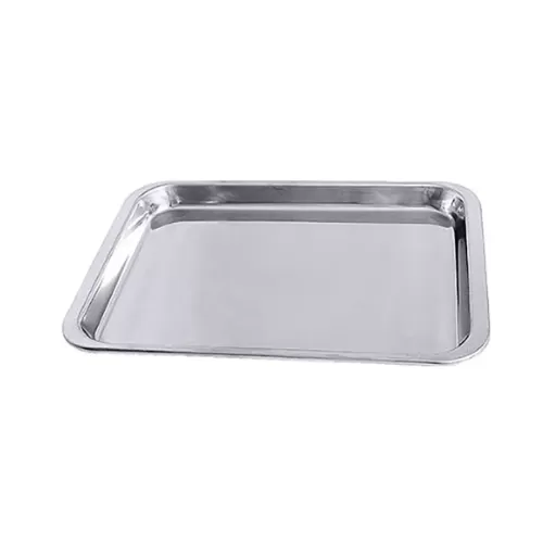 Contacto 18/10 Stainless Steel Butcher's Tray 44 x 29.5 x 1.8cm - pack size 1
