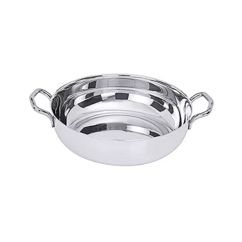 Contacto 18/10 Stainless Steel Vegetable Dish 14cm x 4cm 0.5Litre - pack size 1