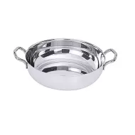 Contacto 18/10 Stainless Steel Vegetable Dish 16cm x 4.5cm 0.75Litre - pack size 1