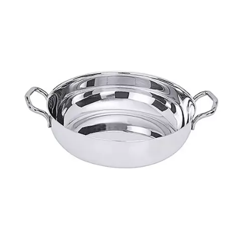 Contacto 18/10 Stainless Steel Vegetable Dish 16cm x 4.5cm 0.75Litre - pack size 1