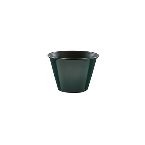 GenWare Metallic Green Stainless Steel Round Ramekin 6x4cm 71ml 2.5oz - pack size 24