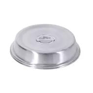 Contacto 18/10 Stainless Steel Plate Cover 30.7 x 5cm - pack size 1