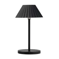 Utopia Aruba Black Aluminium LED Cordless Lamp 23cm - pack size 1