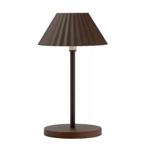 Utopia Aruba Cocoa Aluminium LED Cordless Lamp 23cm - pack size 1
