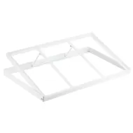 TableCraft Individual White Powder Coated Tiered 1/1 Gastronorm Frame 56x34.5x11.5cm - pack size 1