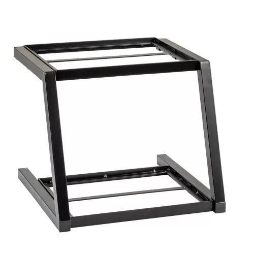 TableCraft Small Black Powder Coated Grab & Go Two Tiered 1/2 Gastronorm Frame 38.5x38.5x33cm - pack size 1