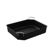 Dalebrook Ore Black Greblon Coated Stainless Steel 1/2 Gastronorm Crock 32.5x26.5x7cm - pack size 1