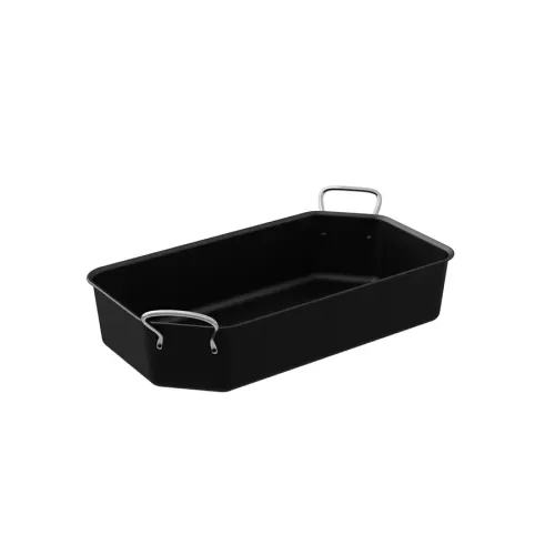 Dalebrook Ore Black Greblon Coated Stainless Steel 1/3 Gastronorm Crock 32.5x17.6x7cm - pack size 1
