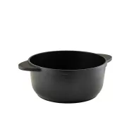 GenWare Non-Stick Black Cast Aluminium Round Casserole Dish 28x13cm 7 Litre - pack size 1