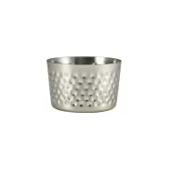 GenWare Stainless Steel Round Hammered Mini Serving Cup 8x5cm 23cl 8.1oz - pack size 12