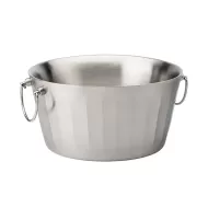 Utopia Satin Double Wall Ice Bath Stainless Steel Wine Holder 37x19cm - pack size 1