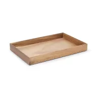 Pujadas Wooden Brown Basket 45 x 30 x 5cm - pack size 1