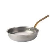 Utopia Vintage Brass Silver Stainless Steel Mini Fry Pan 15.5cm - pack size 6