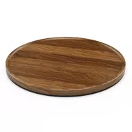 Craster Tilt Extra Large Round Walnut Plinth 40 x 2.5cm - pack size 1