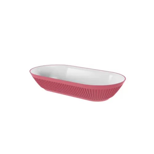 Dalebrook Talon Cherry Melamine Pill Dish 316X163X61mm - pack size 6