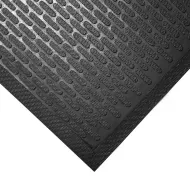 Coba Scrape Rubber Black Workplace Mat 1 x 1.75m - pack size 1