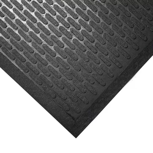 Coba Scrape Rubber Black Workplace Mat 1 x 1.75m - pack size 1