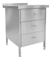  Parry DRAWER3 Stainless steel 3 Drawer Unit