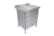 Parry DRAWER4 4 Drawer stainless steel unit 