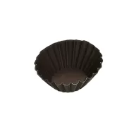 Matfer Bourgeat Brioche Mould 3.5cm Non-Stick Steel - pack size 1