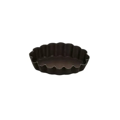 Matfer Bourgeat Fluted Tartlet Mould 4.5cm Non-Stick - pack size 1