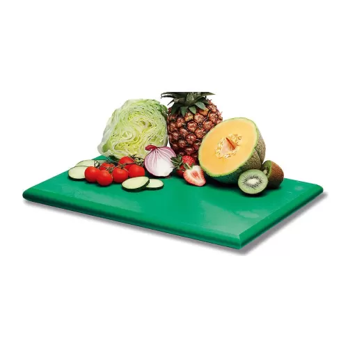Prepara Chopping Board Polyethylene Green 61x44x2.5cm - pack size 1