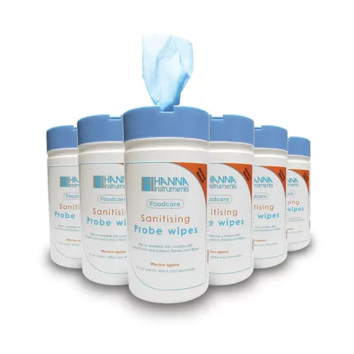 Hanna Anti-Bacterial Probe Wipe - pack size 1