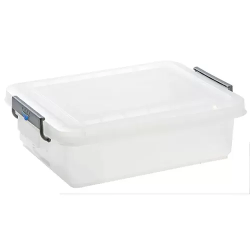 Araven Stackable Food Storage Box Polypropylene 30ltr With Lid, ColorClips and Label BPA Free - pack size 1