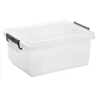 Araven Stackable Food Storage Box Polypropylene 40ltr With Lid, ColorClips and Label BPA Free - pack size 1