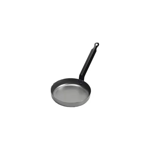 Omelette Pan Black Iron 20cm 8in - pack size 1