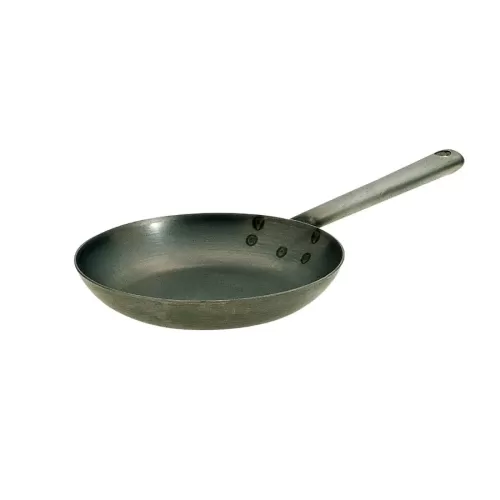 Omelette Pan Black Iron 26cm 10in - pack size 1