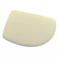 Thermo Hauser Dough/Pastry Scraper Polypropylene Ivory 8.5 x 12cm - pack size 1