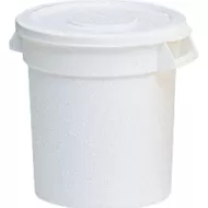 Rubbermaid Brute Bin 76ltr Stackable White Polyethylene - pack size 1