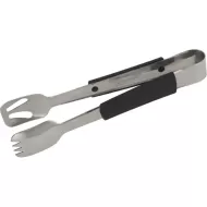 Prepara Buffet Pro Serving Tongs Stainless Steel 23cm Black Plastic Handle - pack size 1