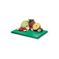 Prepara Chopping Board Polyethylene Green 46x30x1.2cm - pack size 1