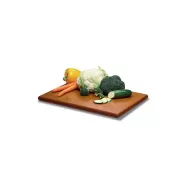Prepara Chopping Board Polyethylene Brown 46x30x1.2cm - pack size 1