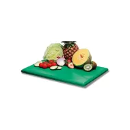 Prepara Chopping Board Polyethylene Green 61x44x1.2cm - pack size 1
