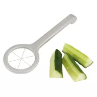 Cucumber Wedger Aluminium - pack size 1