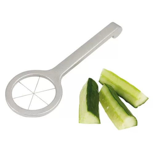 Cucumber Wedger Aluminium - pack size 1