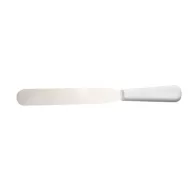 Prepara Palette Knife 8 inch Stainless Steel Blade White Handle - pack size 1