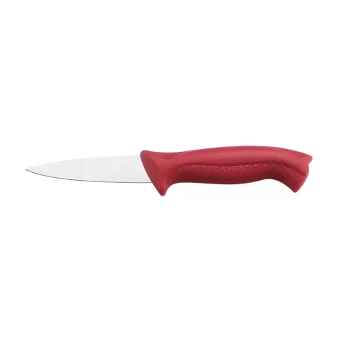 Prepara Paring Knife 3.5in Stainless Steel Blade Red Handle - pack size 1