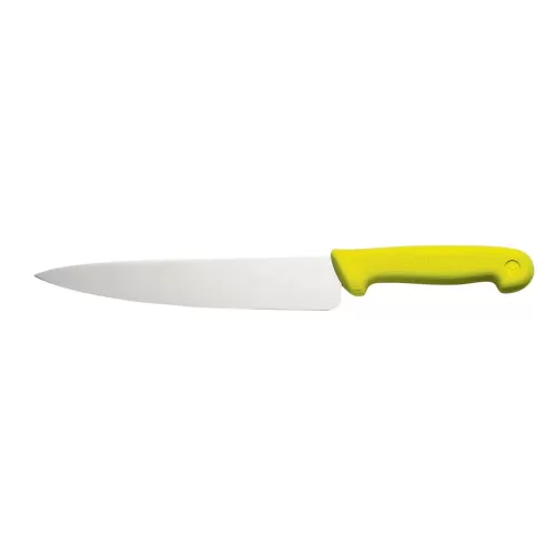 Prepara Cook Knife 10in Stainless Steel Blade Yellow Handle - pack size 1