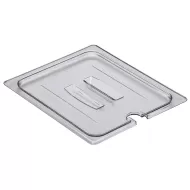 Cambro Gastronorm Notched Lid 1/2 Clear Polycarbonate - pack size 1