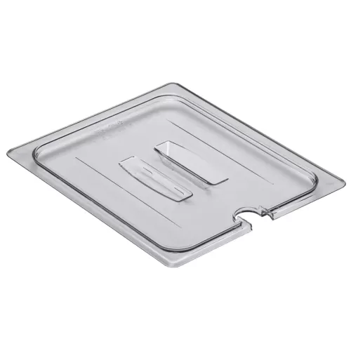 Cambro Gastronorm Notched Lid 1/2 Clear Polycarbonate - pack size 1